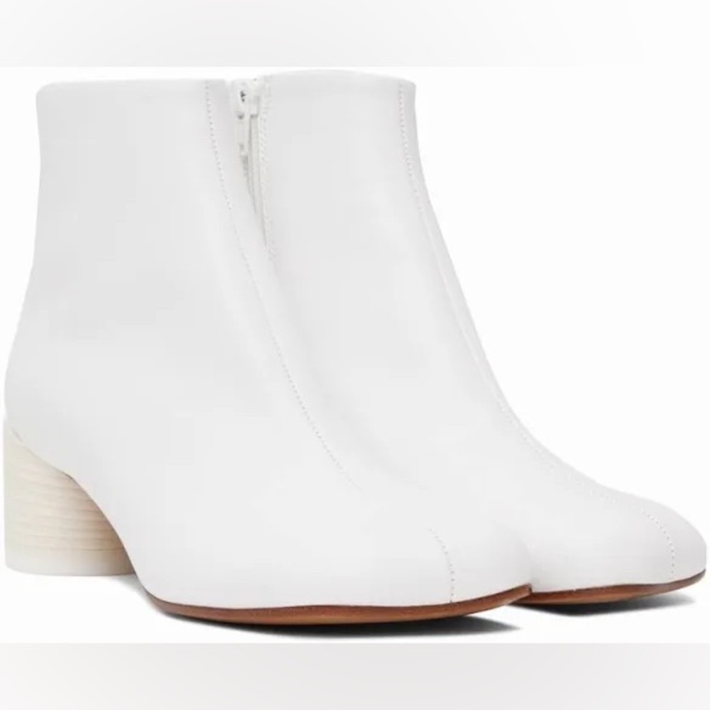MM6 Maison Margiela Boots Size 39.5 Off-White